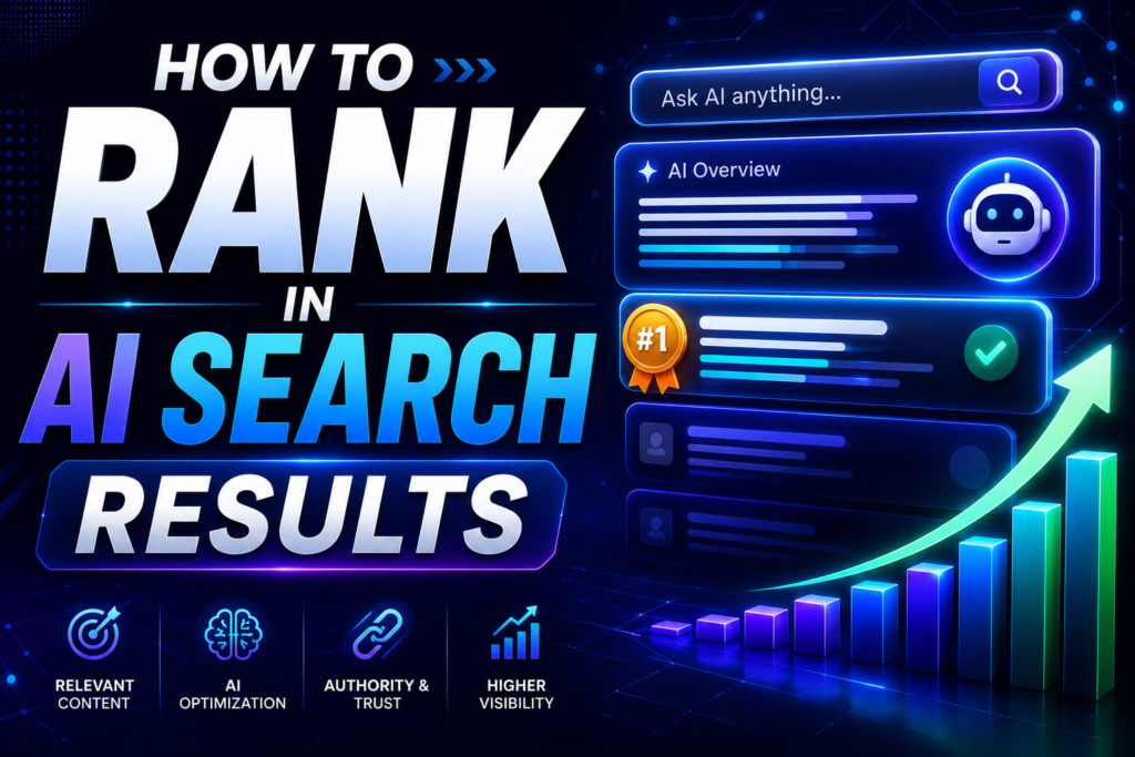 google AI search results and AI overview seo optimization