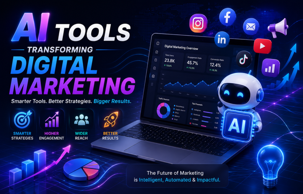 AI powered digital marketing tools for business growth