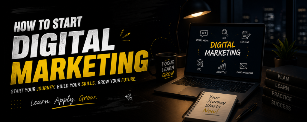 how do you start digital marketing beginner guide