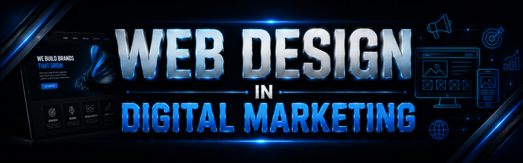 website design in digital marketing for business growth
