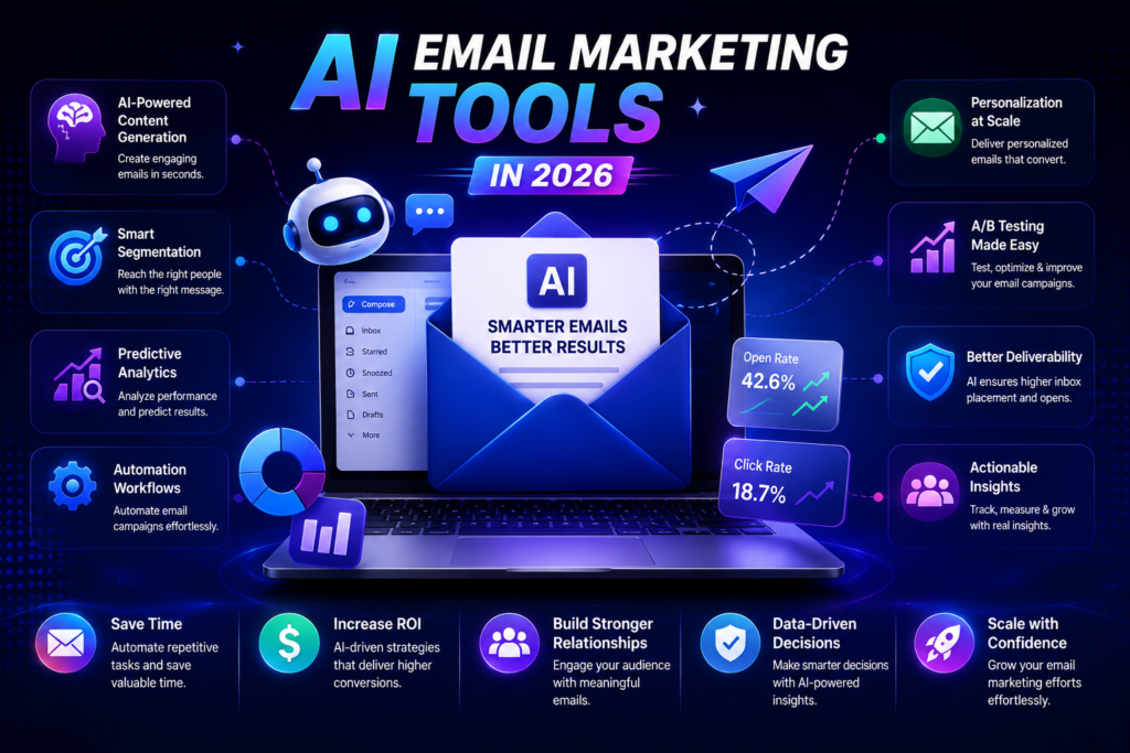 best AI email marketing software for personalized email campaigns in 2026