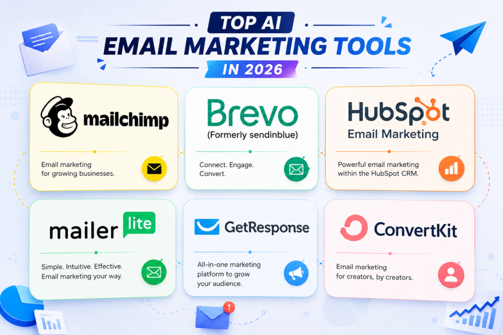 AI Email Marketing Tools Collage
