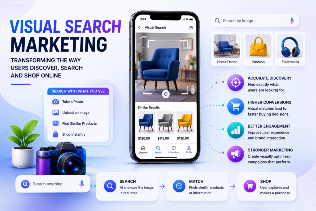 Google Lens visual search marketing example in digital marketing