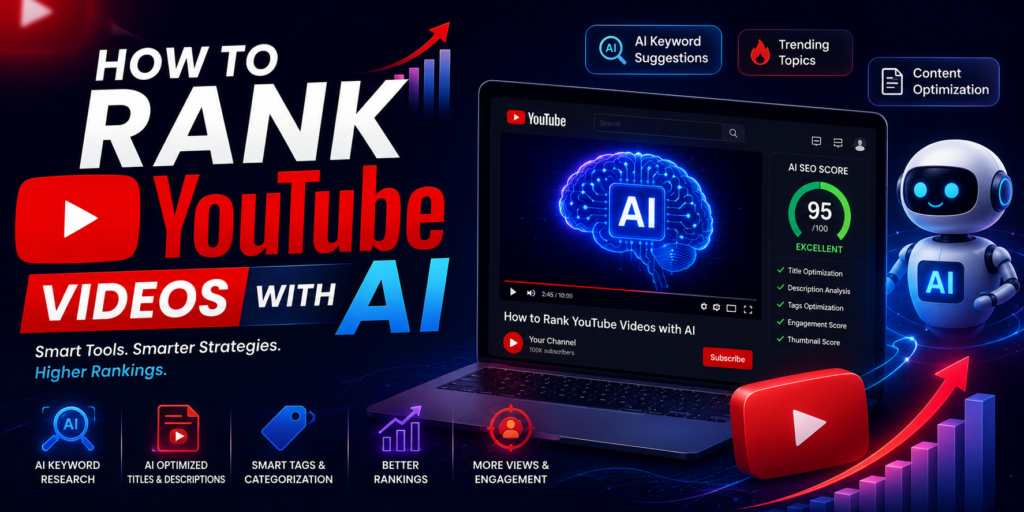 How to rank YouTube videos with AI using YouTube SEO strategies