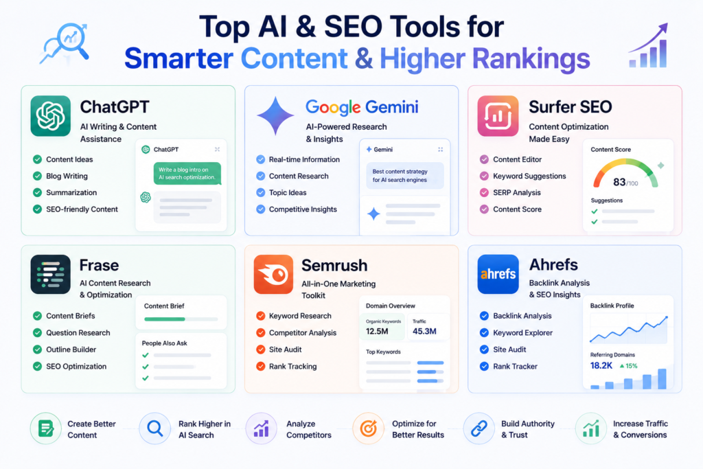 Content optimization for AI powered search engines