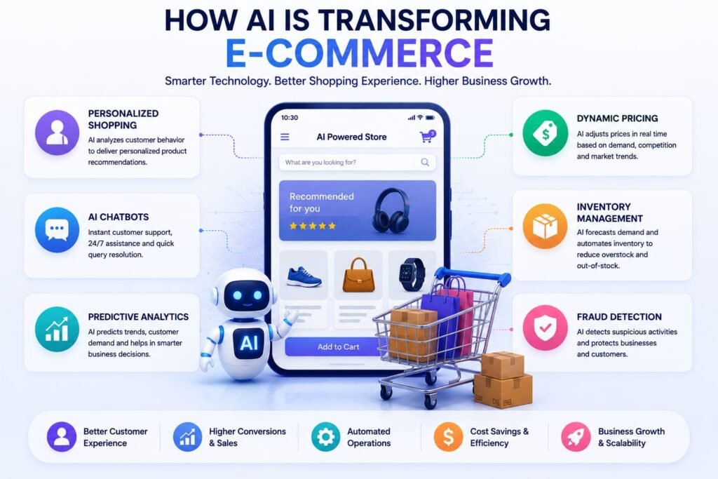 AI powered e-commerce automation and customer experience